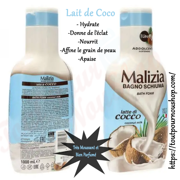 Malizia Lait de Coco